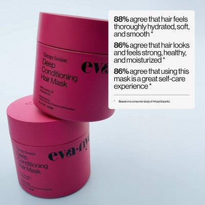 Eva NYC Therapy Session Deep Conditioning Hair Mask 13.5 fl oz - Imperfect Container
