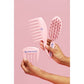 KAZMALEJE Kurlsplus Paddle Hair Comb Pink - New