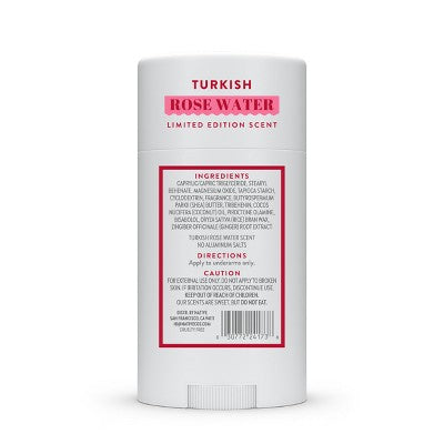 Native Limited Edition Global Flavors Deodorant Turkish Rose Water 2.65 fl oz - Imperfect Container