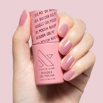 Olive & June Builder Gel Nail Polish Blush Jelly 0.46 fl oz - Imperfect Container