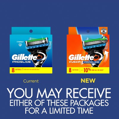 Gillette ProGlide Men's Razor Blade Refills 8ct - Imperfect Box