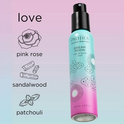 Pacifica Dream Moon Hair and Body Mist 5 fl oz - New