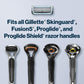 Gillette SkinGuard Razor + 2 Blade Refills - Imperfect Box