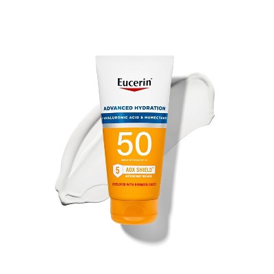 Eucerin Advanced Hydration Sunscreen Lotion SPF 50 5 fl oz - New