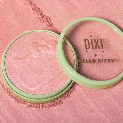 Pixi + Hello Kitty Highlighting Pressed Powder Blush Friendly Blush 0.35oz - Missing Box