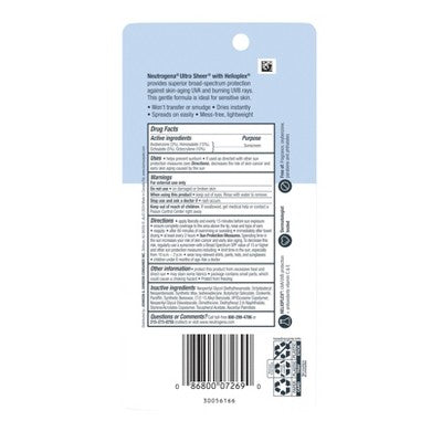 Neutrogena Ultra Sheer Face Stick SPF 60 - Imperfect Box