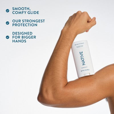 Native Men's Deodorant Sea Salt & Cedar 3.1oz - Imperfect Container