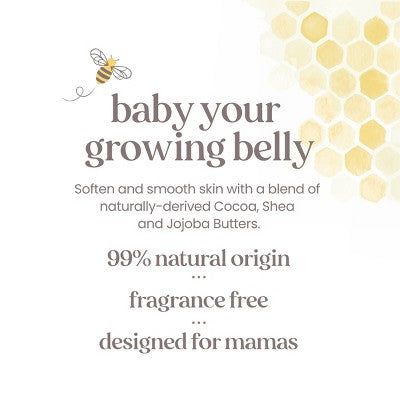 Burt's Bees Mama Bee Belly Butter Stretch Mark Cream 6.5oz - New