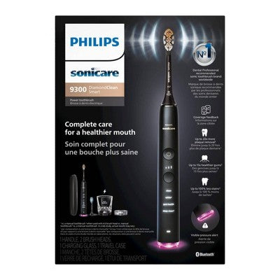 Philips Sonicare DiamondClean Smart 9300 Rechargeable Electric Toothbrush HX9903/15 Black - Imperfect Box