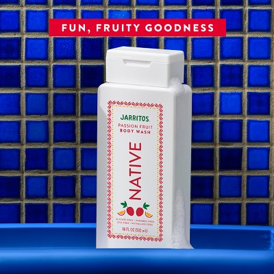Native Body Wash Limited Edition Jarritos Passionfruit 18 fl oz - Imperfect Container