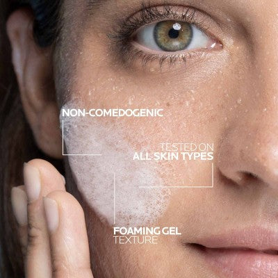 La Roche Posay Brightening Vitamin C Antioxidant Foaming Face Cleanser 6.76 fl oz - Imperfect Container