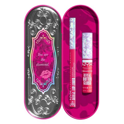 NYX Professional Makeup Bridgerton Royal Treasures Lip Kit 03 2pc - Imperfect Box
