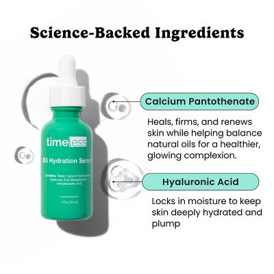 Timeless Skin Care Vitamin B5 Hydration Serum Refill 4 fl oz - Imperfect Box