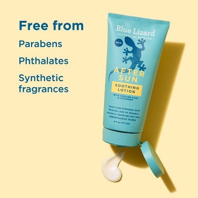 Blue Lizard After Sun Soothing Lotion 6 fl oz - New