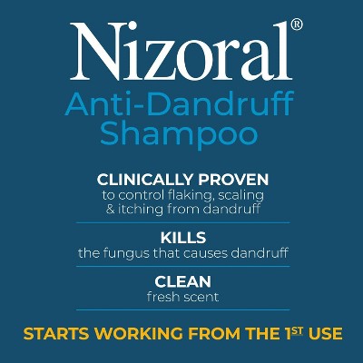 Nizoral Anti-Dandruff Shampoo with 1% Ketoconazole 14 fl oz - Imperfect Box