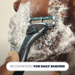 Dollar Shave Club 6-Blade Razor Refill Compatible with 4 and 6 Blade Handles 4ct Trial Size - Imperfect Box