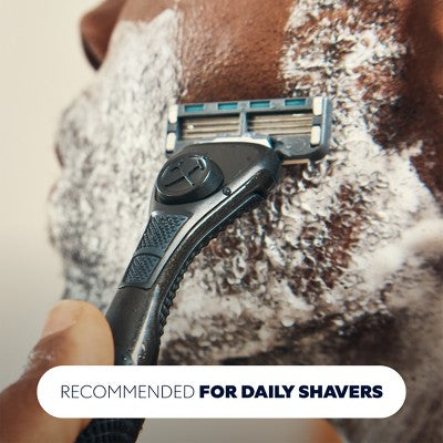 Dollar Shave Club 6-Blade Razor Refill Compatible with 4 and 6 Blade Handles 4ct Trial Size - Imperfect Box