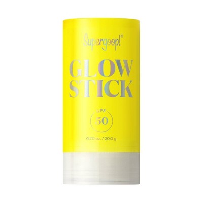 Supergoop! Glow Stick Dry Oil Sunscreen for Face and Body SPF 50 0.7oz - New