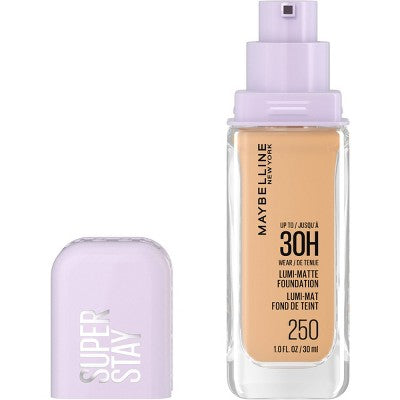 Maybelline Super Stay Up to 30HR Wear Lumi-Matte Liquid Foundation 250 1 fl oz - Imperfect Container