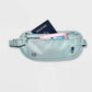 Open Story RFID Blocking Waist Pouch Puritan Gray Water-Resistant Belt Bag - New