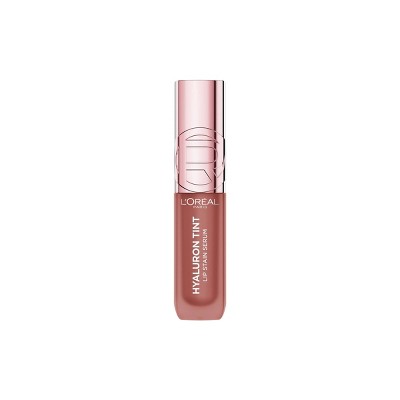 L'Oreal Paris Paradise Hyaluron Tint Lip Stain Serum 680 Nude Espresso 0.16 fl oz - Imperfect Container