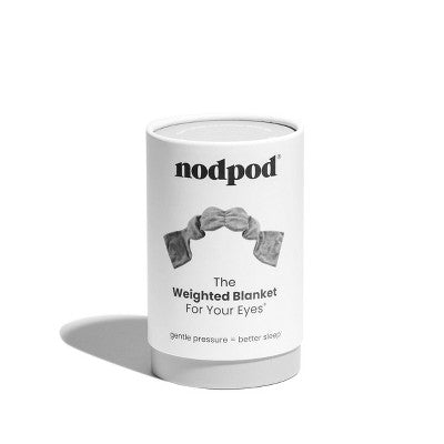nodpod Weighted Blanket For Your Eyes Sleep Mask Elephant Gray - Imperfect Box