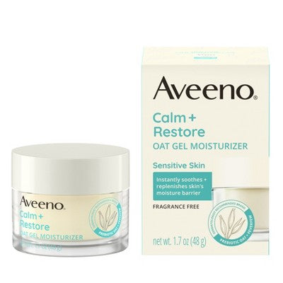 Aveeno Calm + Restore Facial Moisturizer for Sensitive Skin 1.7 oz - Imperfect Box