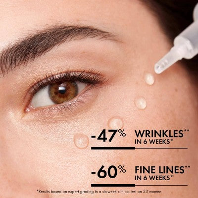 Vichy LiftActiv 1.5% Hyaluronic Acid Wrinkle Corrector, Hyaluronic Acid Face Serum with Vitamin C  1.01 fl oz - Imperfect Box