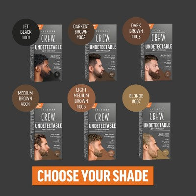 American Crew Undetectable Men's Hair Color Darkest Brown 2.6 fl oz - New