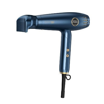 InfinitiPRO by Conair DigitalAIRE Folding Handle Hair Dryer Blue 1875 Watts - Imperfect Box