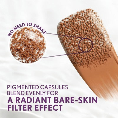 COVERGIRL Simply Ageless Skin Perfector Essence Vegan Foundation 75 Rich Deep 1 fl oz - New