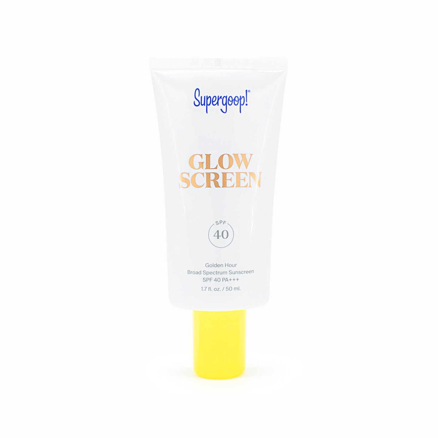 Supergoop! Glowscreen Golden Hour SPF 40 Sunscreen 1.7oz - Small Amount Missing