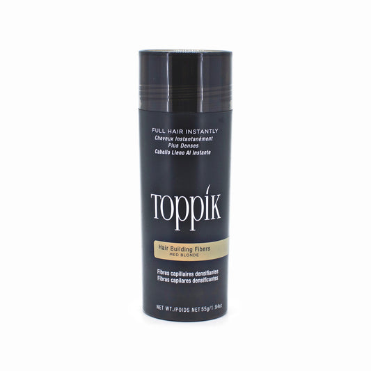 Toppik Hair Building Fibers Spray MED BLONDE 1.94oz - Small Amount Missing