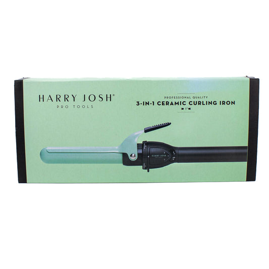 Harry Josh 3-in-1 Ceramic Curling Iron 1 Inch - 1 piece - Imperfect Box