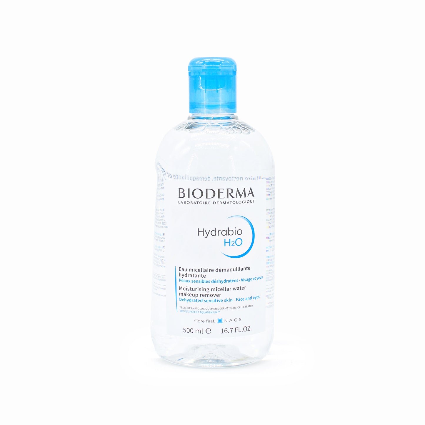 BIODERMA Hydrabio H20 Moisturising Micellar Water 16.7oz - Imperfect Container