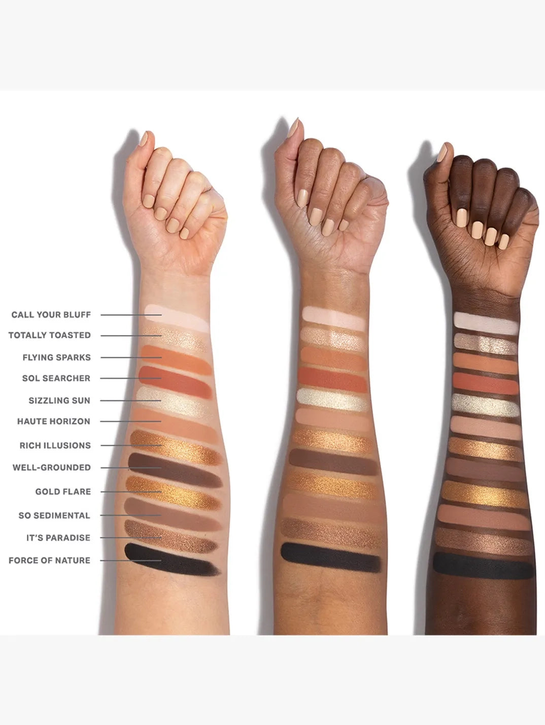 Morphe Flickering Sands Eyeshadow Palette 15g - Imperfect Box