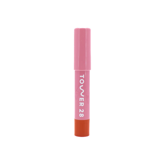 TOWER 28 Juicebalm Tinted Lip Balm SHAKE 0.09oz - Imperfect Box