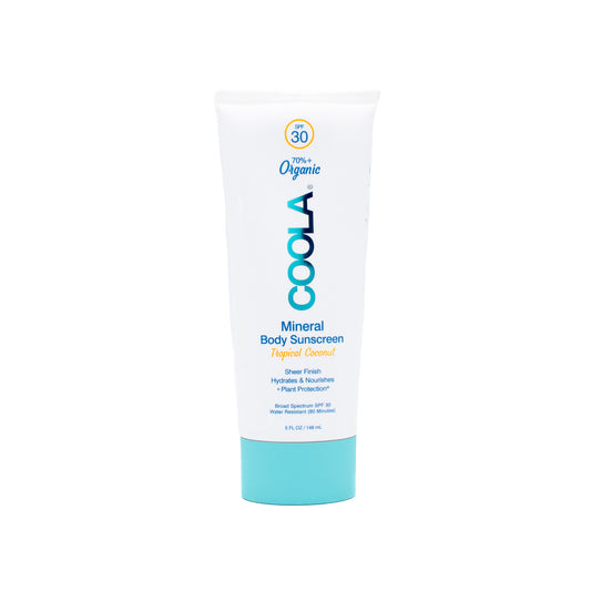 COOLA Mineral Body Sunscreen Tropical Coconut SPF30 5oz - Imperfect Box