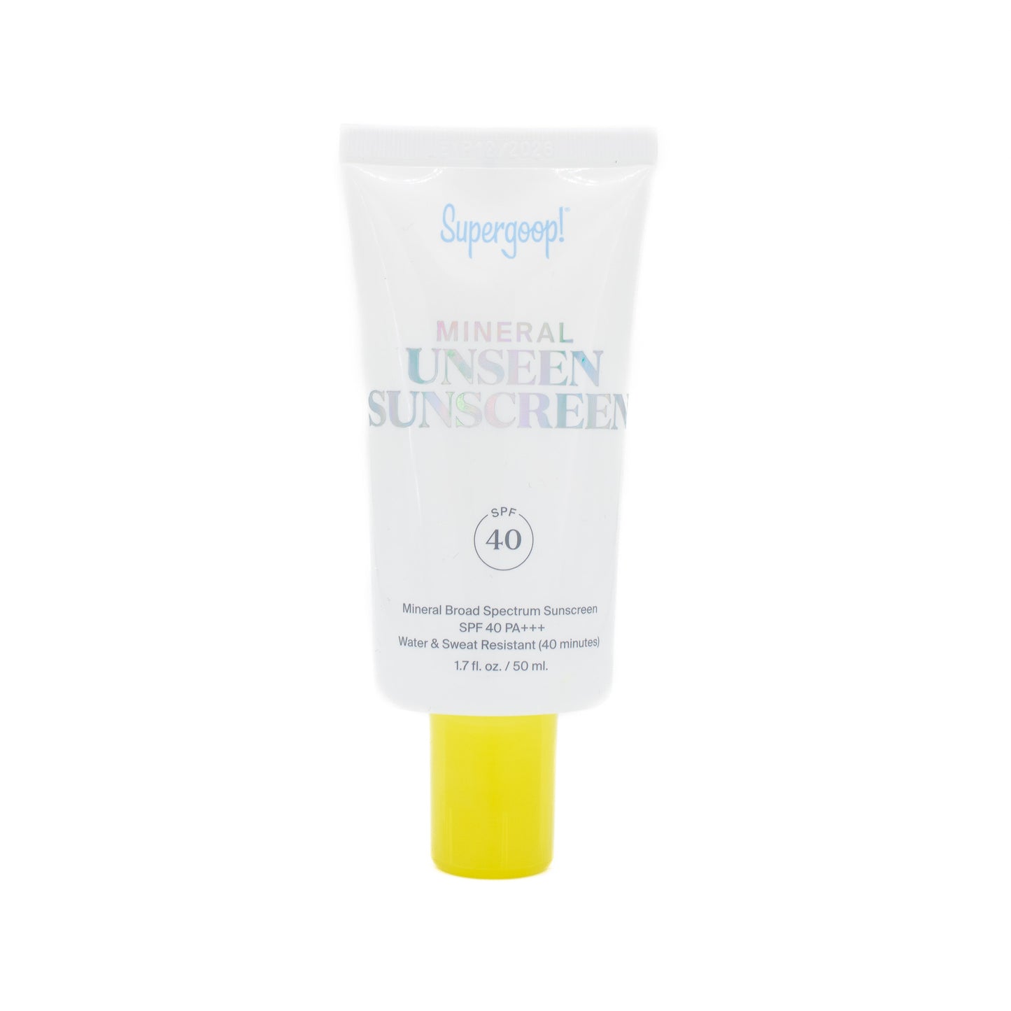 Supergoop! Mineral Unseen Sunscreen SPF40 1.7oz - Small Amount Missing