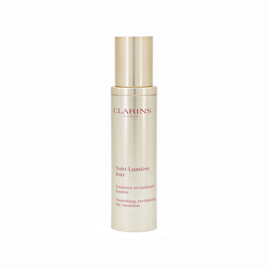 CLARINS Nutri-Lumiere Nourishing Revitalizing Day Emulsion 1.6oz - Missing Box