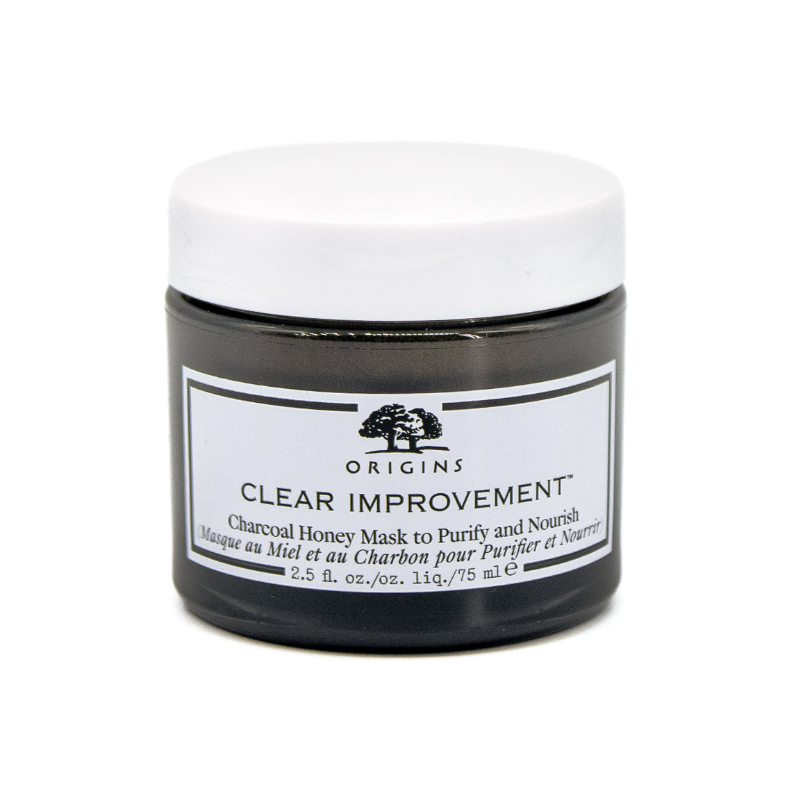 ORIGINS Clear Improvement Charcoal Honey Mask To Purify & Nourish 2.5oz - Missing Box