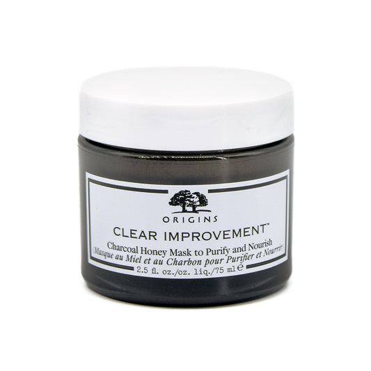 ORIGINS Clear Improvement Charcoal Honey Mask To Purify & Nourish 2.5oz - Missing Box