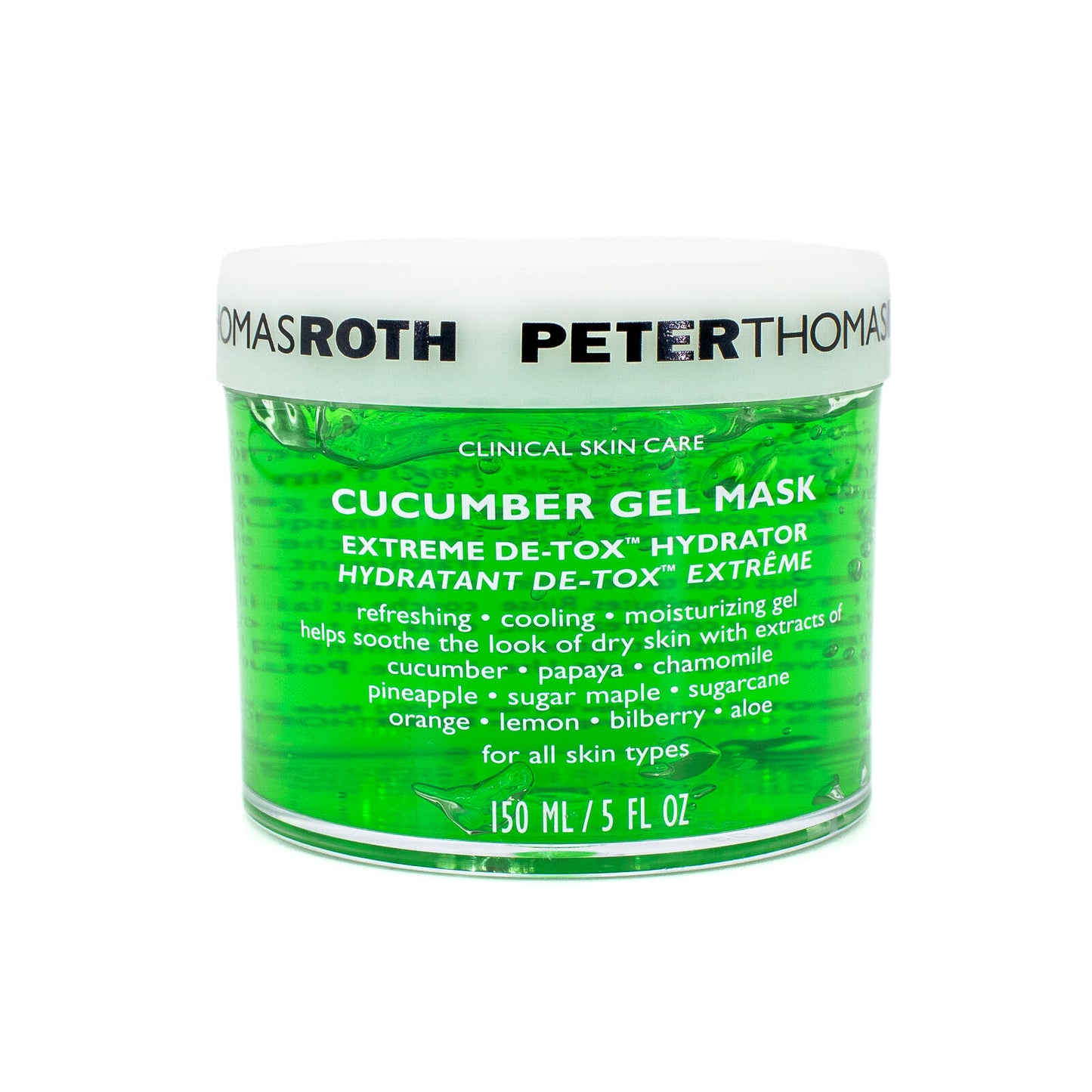 PETER THOMAS ROTH Cucumber Gel Mask 5oz - Imperfect Box