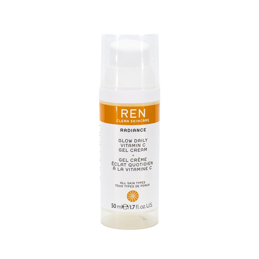 REN CLEAN SKINCARE Glow Daily Vitamin C Gel Cream 1.7oz - Small Amount Missing