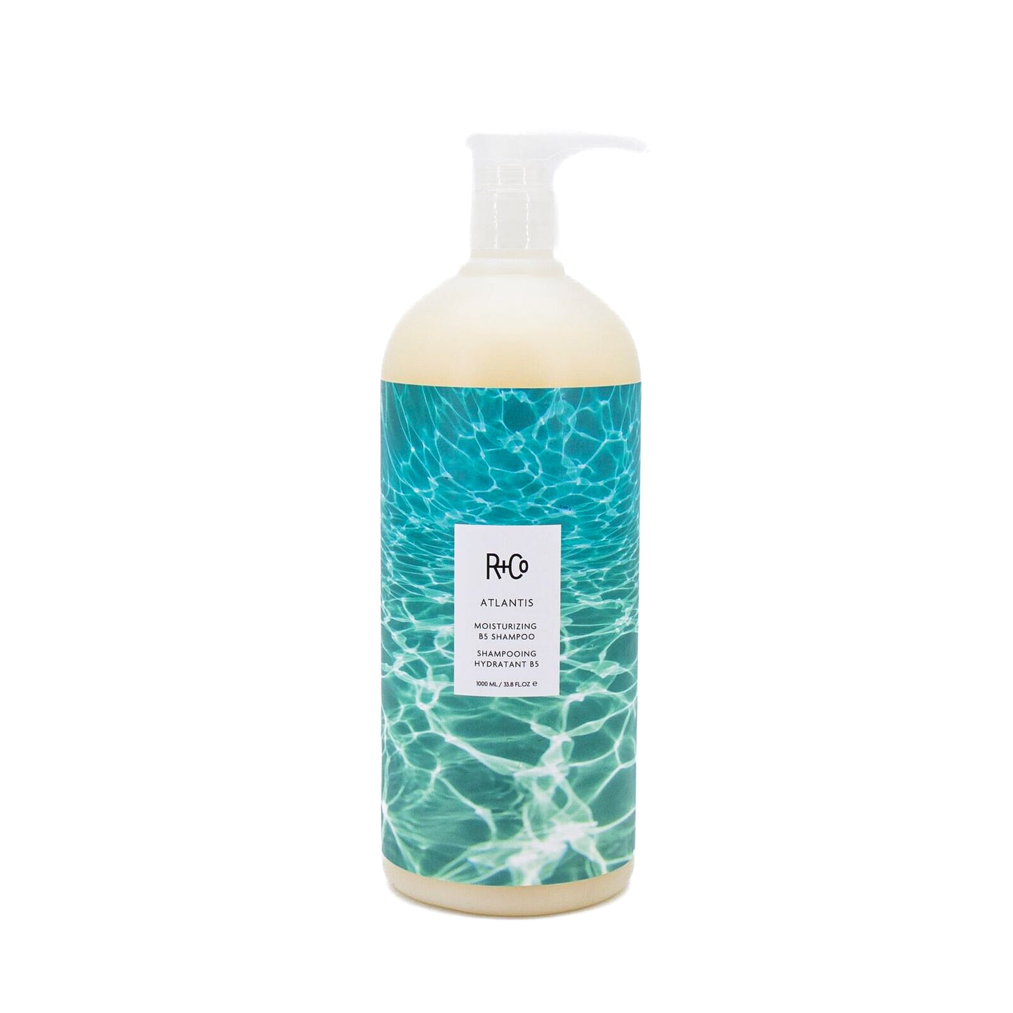 R+Co Atlantis Moisturizing B5 Shampoo 33.8oz - Small Amount Missing