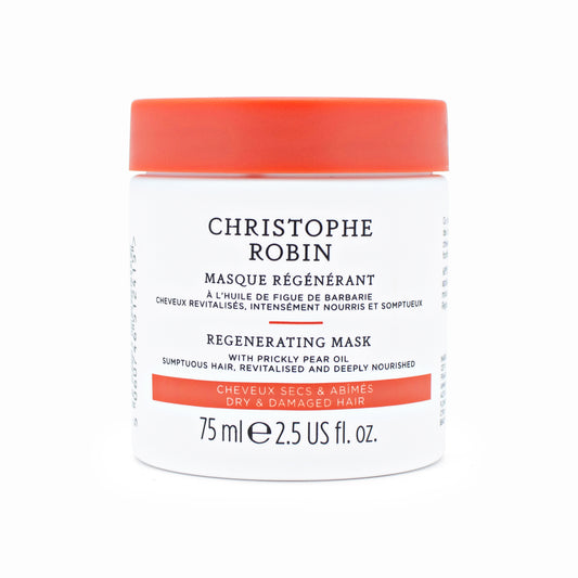 CHRISTOPHE ROBIN Regenerating Mask with Prickly Pear Oil 2.5oz - New