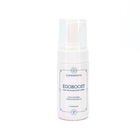 SUPERMOOD Egoboost Pure Micellar Foam Toner 4.1oz - Imperfect Box