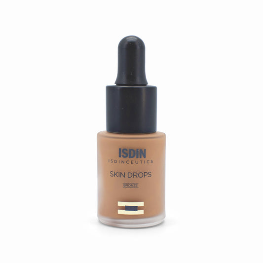 ISDINCEUTICS Skin Drops Liquid Foundation BRONZE 0.5oz - Small Amount Missing