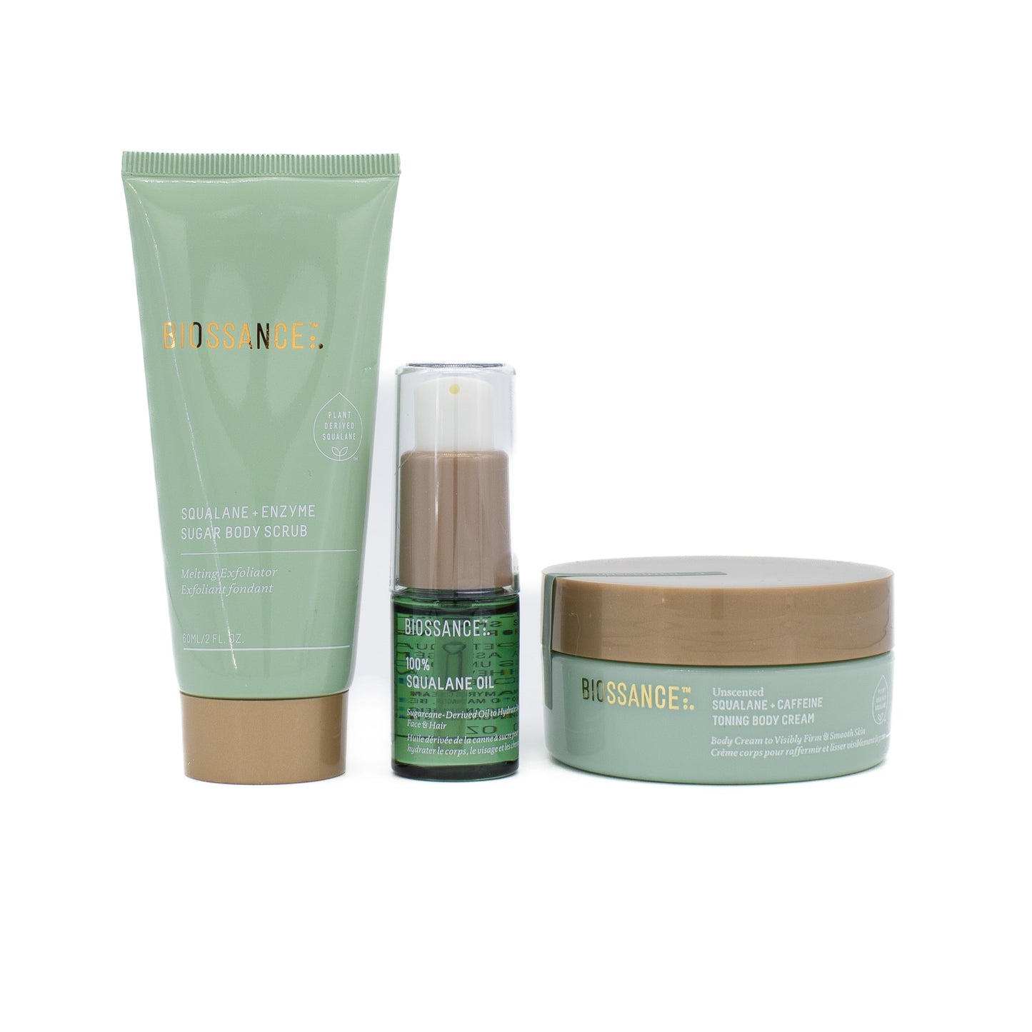 BIOSSANCE Smooth Start Body Set 3PC - Imperfect Box