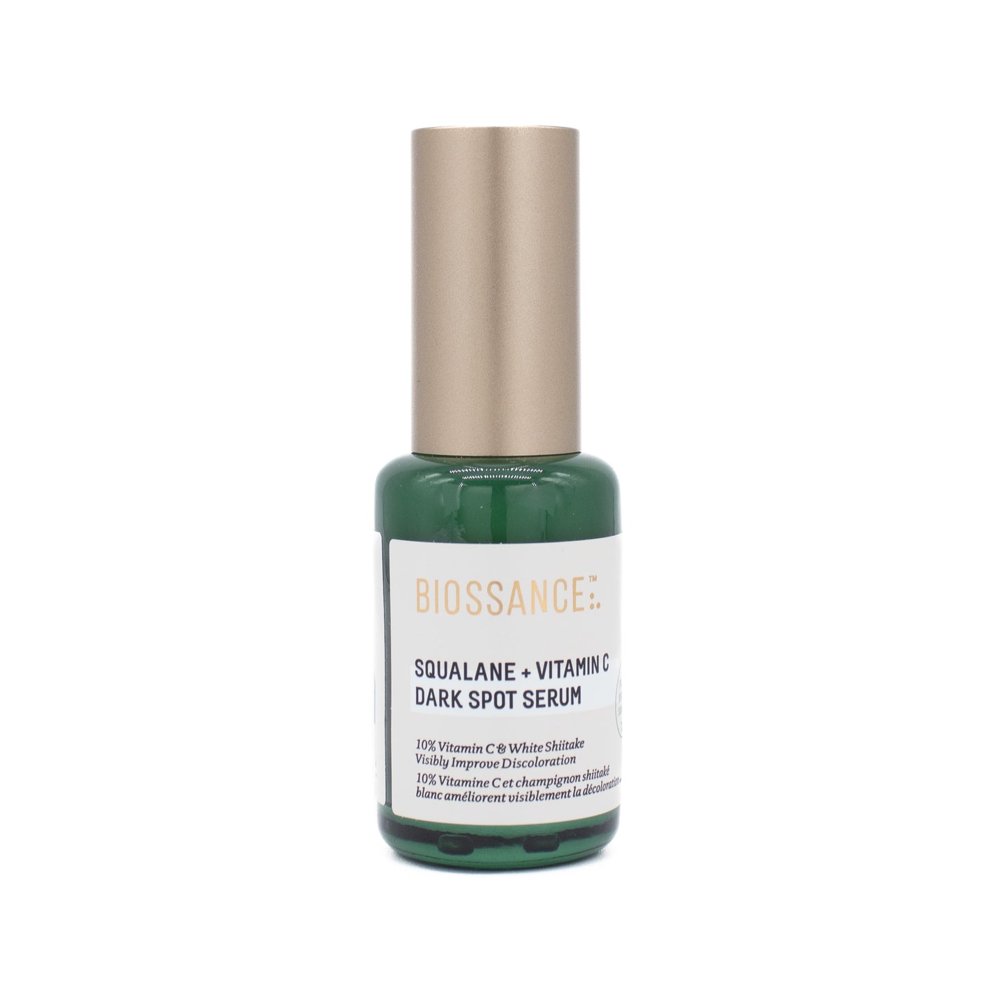 BIOSSANCE Squalane + Vitamin C Dark Spot Serum 1.01oz - Imperfect Box